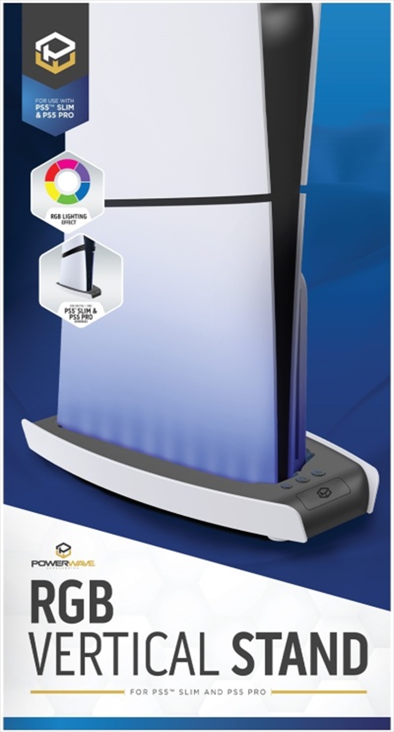 Powerwave RGB Vertical Stand for PS5 Slim/Product Detail/Consoles & Accessories