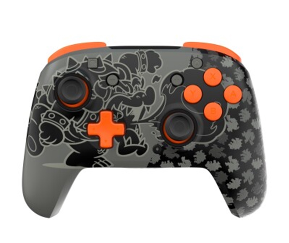 PDP Switch Rematch Glow Plus Wireless Blackout Bowser/Product Detail/Consoles & Accessories