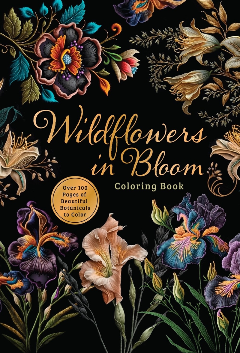 Wildflowers in Bloom Coloring Book/Product Detail/Adults Colouring