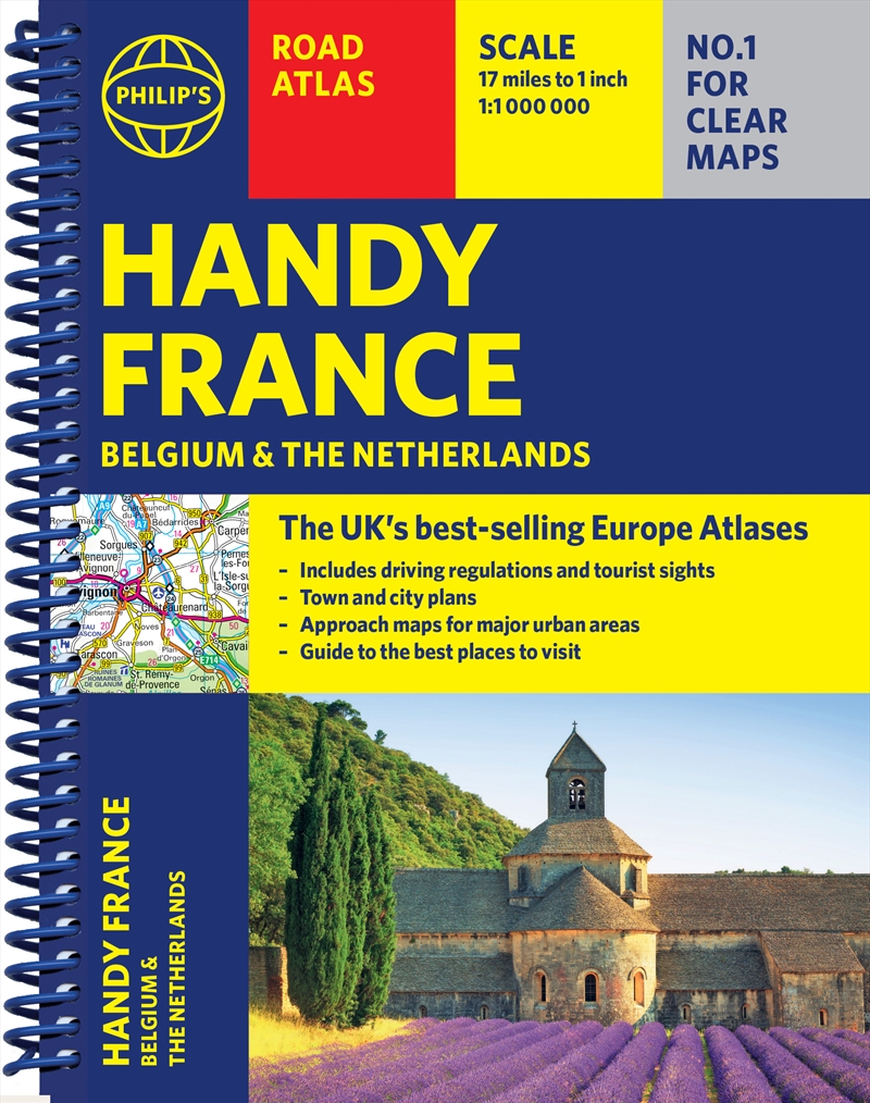 Philip'S Road Atlas France, Belgium And The Netherlands/Product Detail/Travel & Holidays