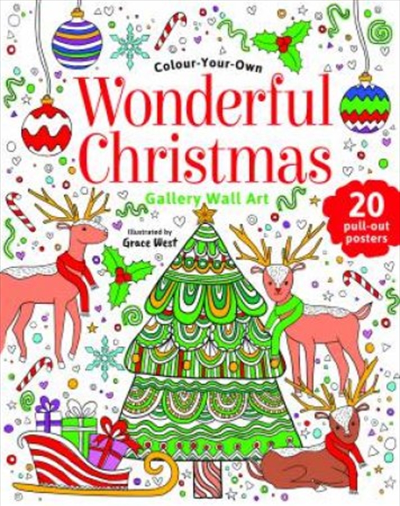 Wall Art - Wonderful Christmas/Product Detail/Kids Colouring