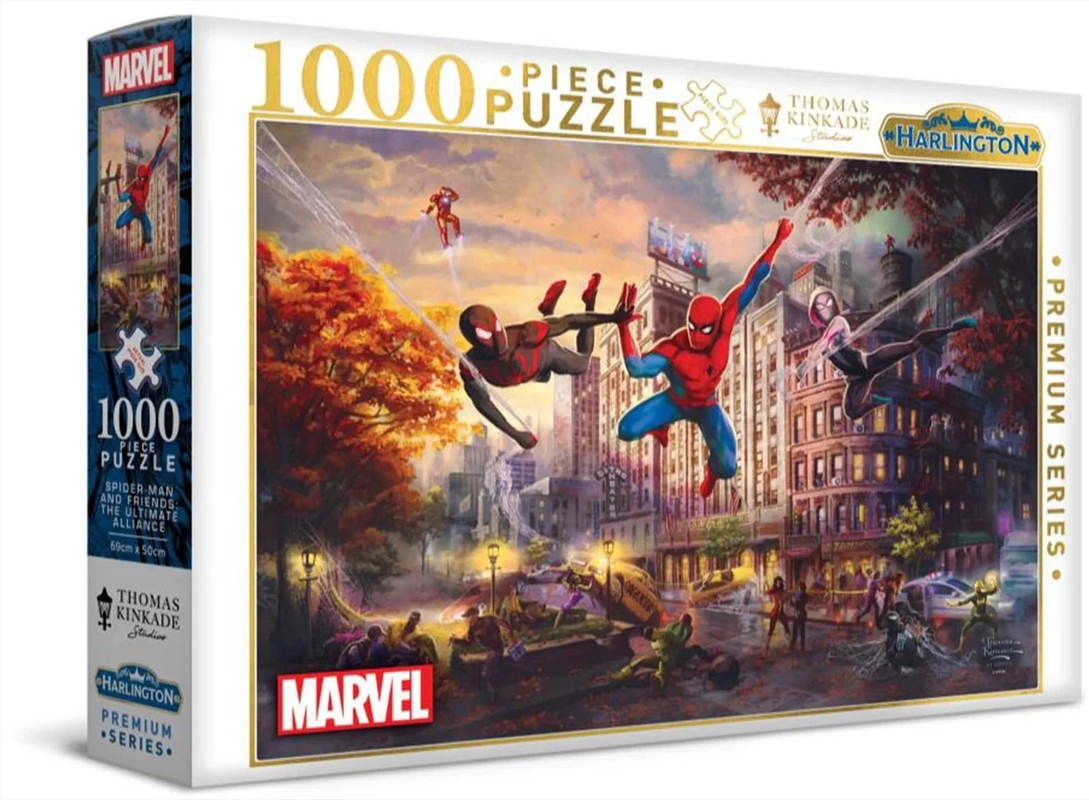 Kinkade 1000Pce - Spider-Man & Friends: The Ultimate Alliance Puzzle/Product Detail/Jigsaw Puzzles