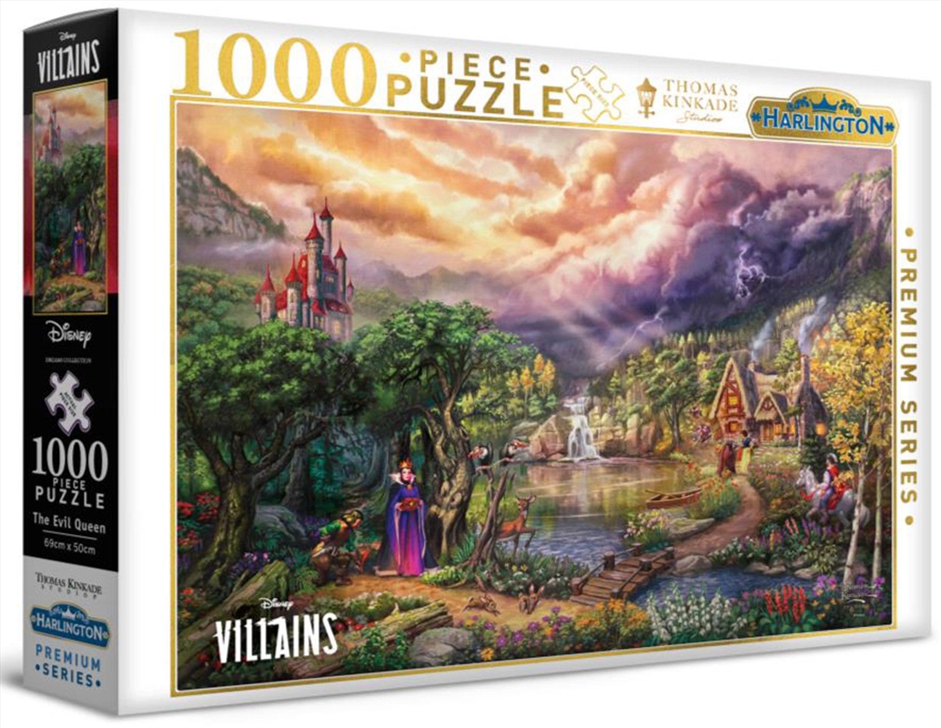 Kinkade 1000Pce Puzzle - The Evil Queen/Product Detail/Jigsaw Puzzles