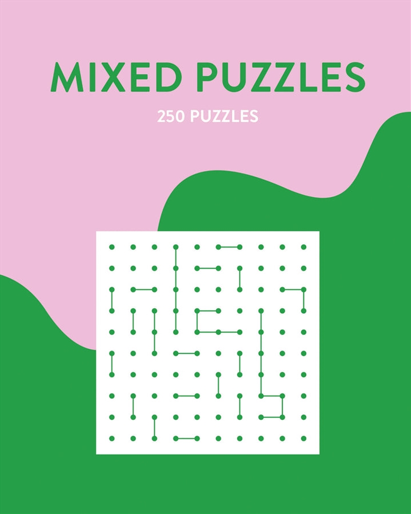 250 Puzzles - Mixed Puzzles - Pink & Green/Product Detail/Adults Activity Books