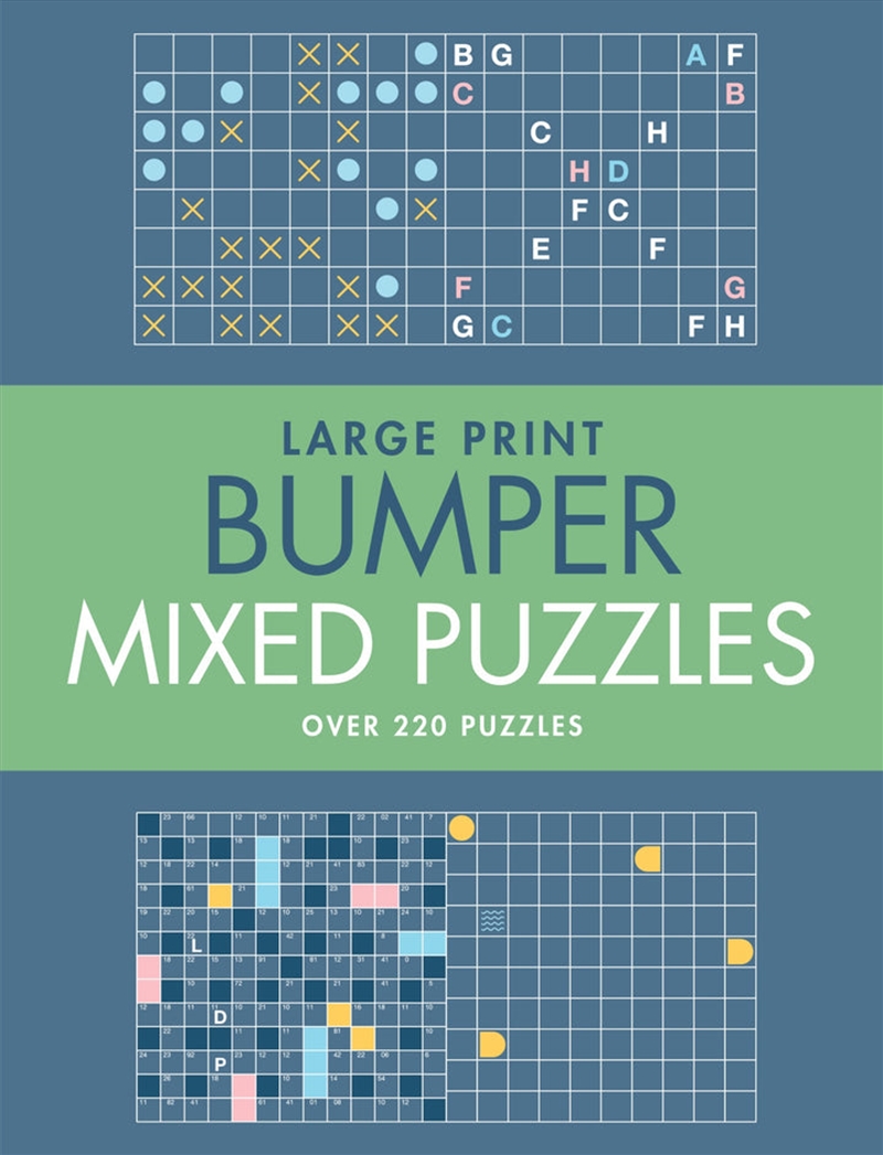 Large Print Bumper Puzzle Book - Mixed Puzzles/Product Detail/Adults Activity Books