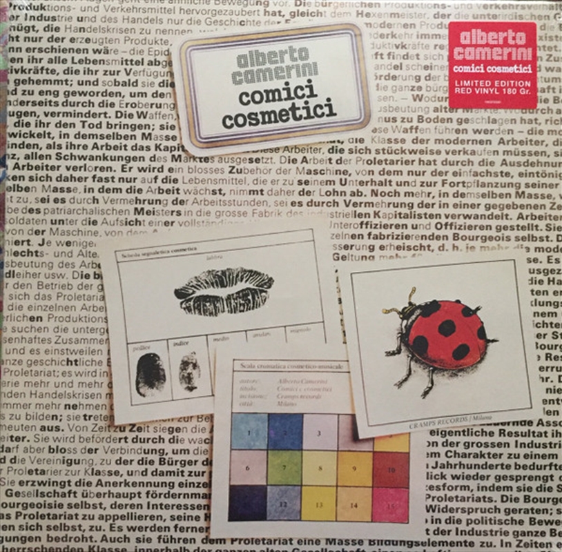 Comici Cosmetici - 180-Gram Red Colored Vinyl/Product Detail/Rock/Pop