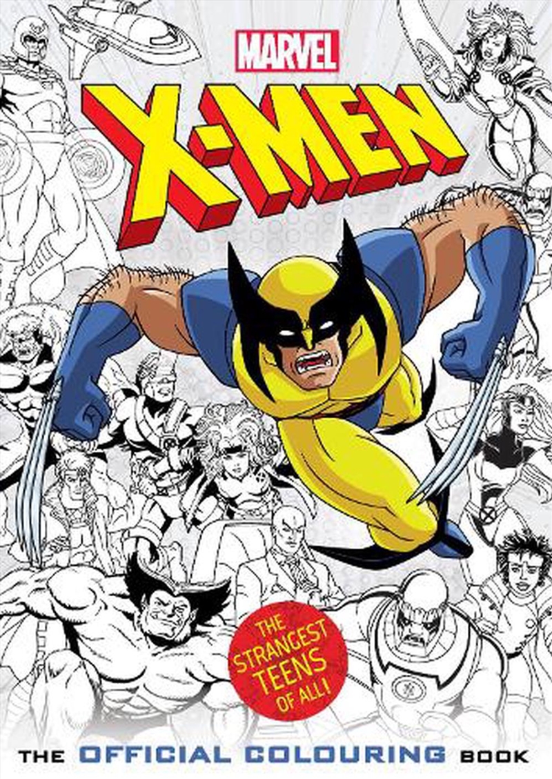 The Official X-Men Colouring Book (Marvel)/Product Detail/Adults Colouring