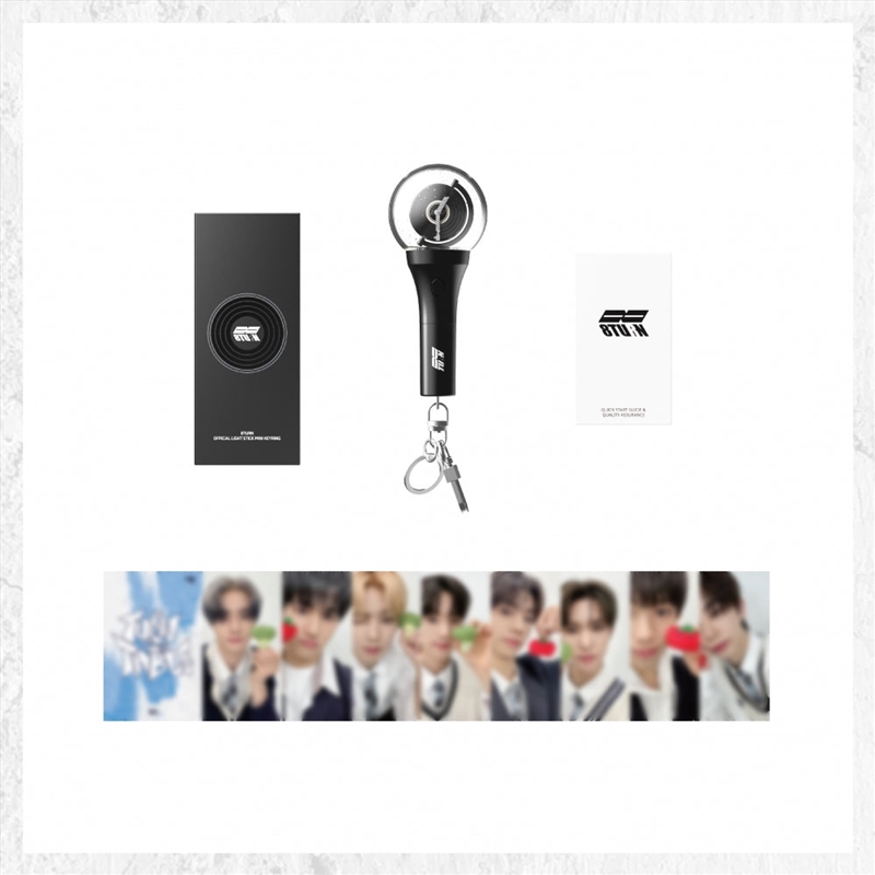 8Turn - Turn Table Fan Concert Official Md Official Light Stick Mini Keyring/Product Detail/KPOP Merch