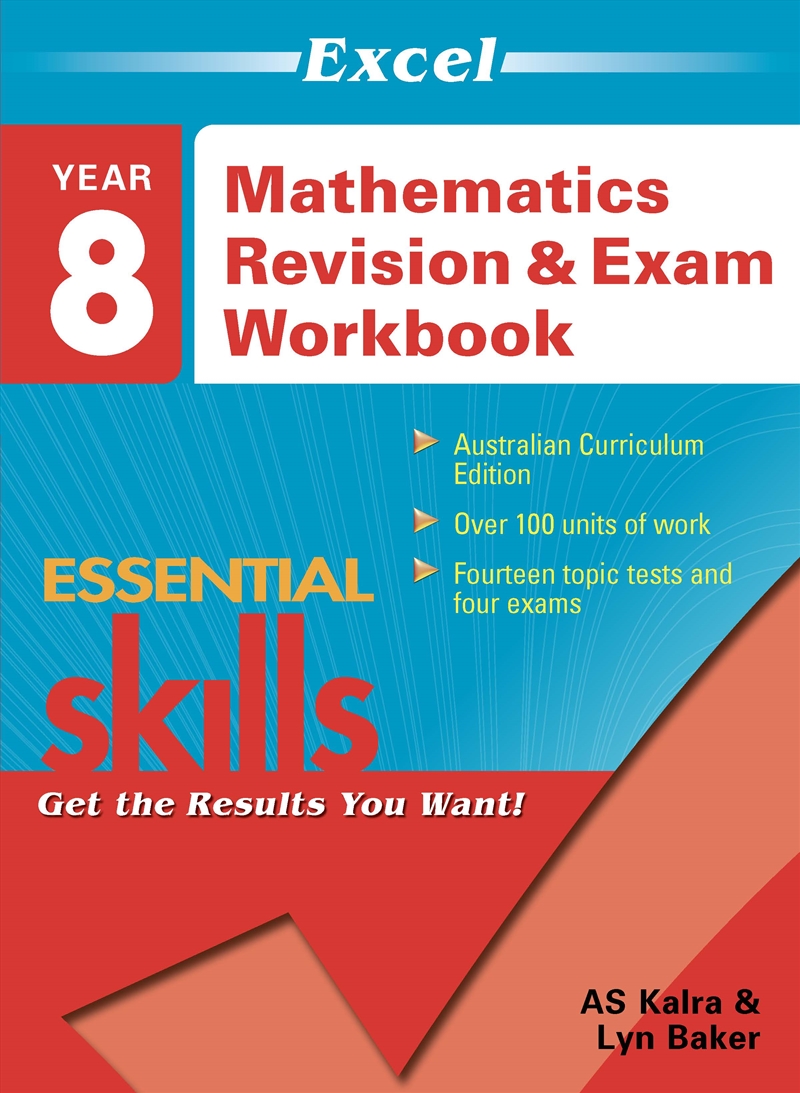 Excel Essential Skills: Mathematics Revision & Exam Workbook Year 8/Product Detail/Maths