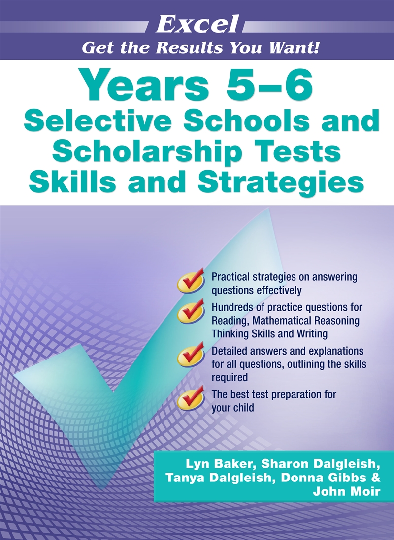 Excel Selective Schools & Scholarship Tests Skills & Strategies Years 5–6 (Updated Edition)/Product Detail/Reading