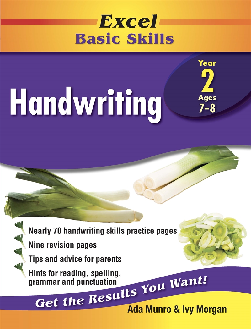 Excel Basic Skills Workbooks: Handwriting Year 2/Product Detail/English