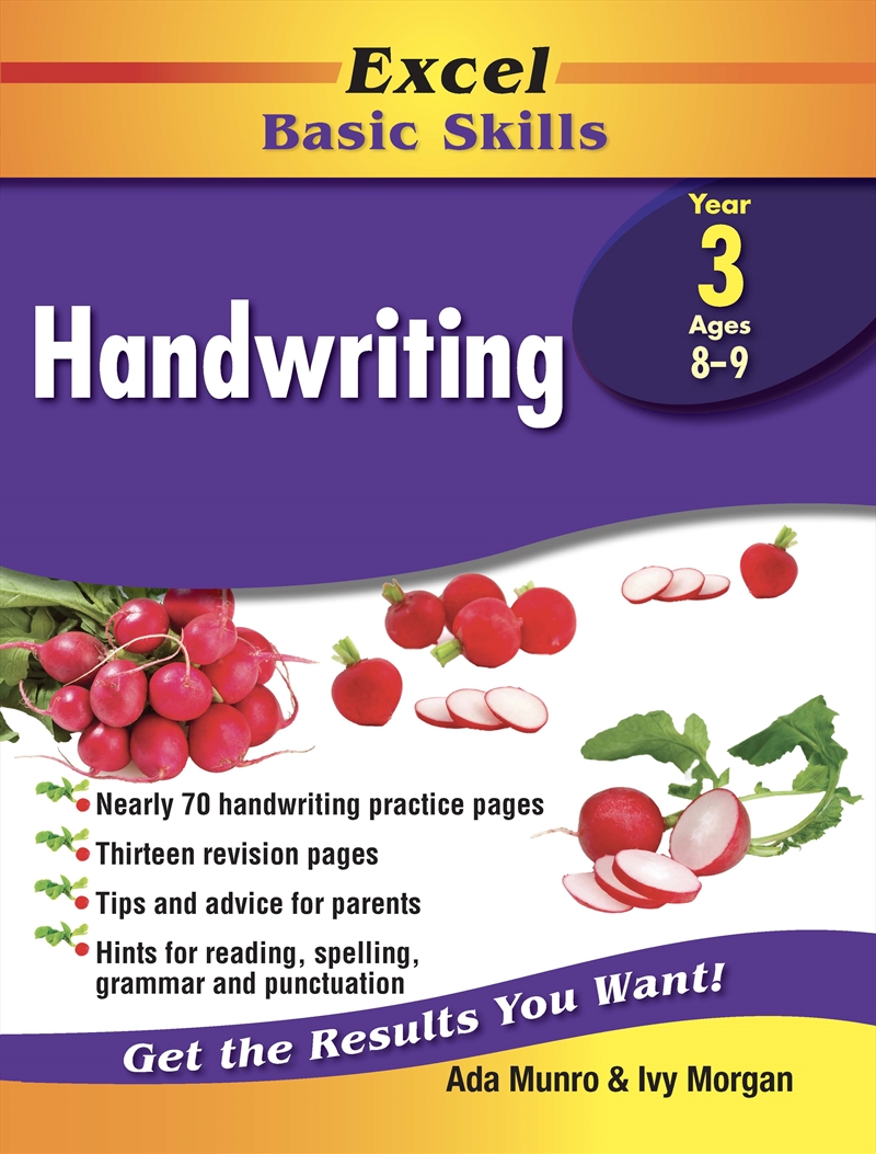 Excel Basic Skills Workbooks: Handwriting Year 3/Product Detail/English