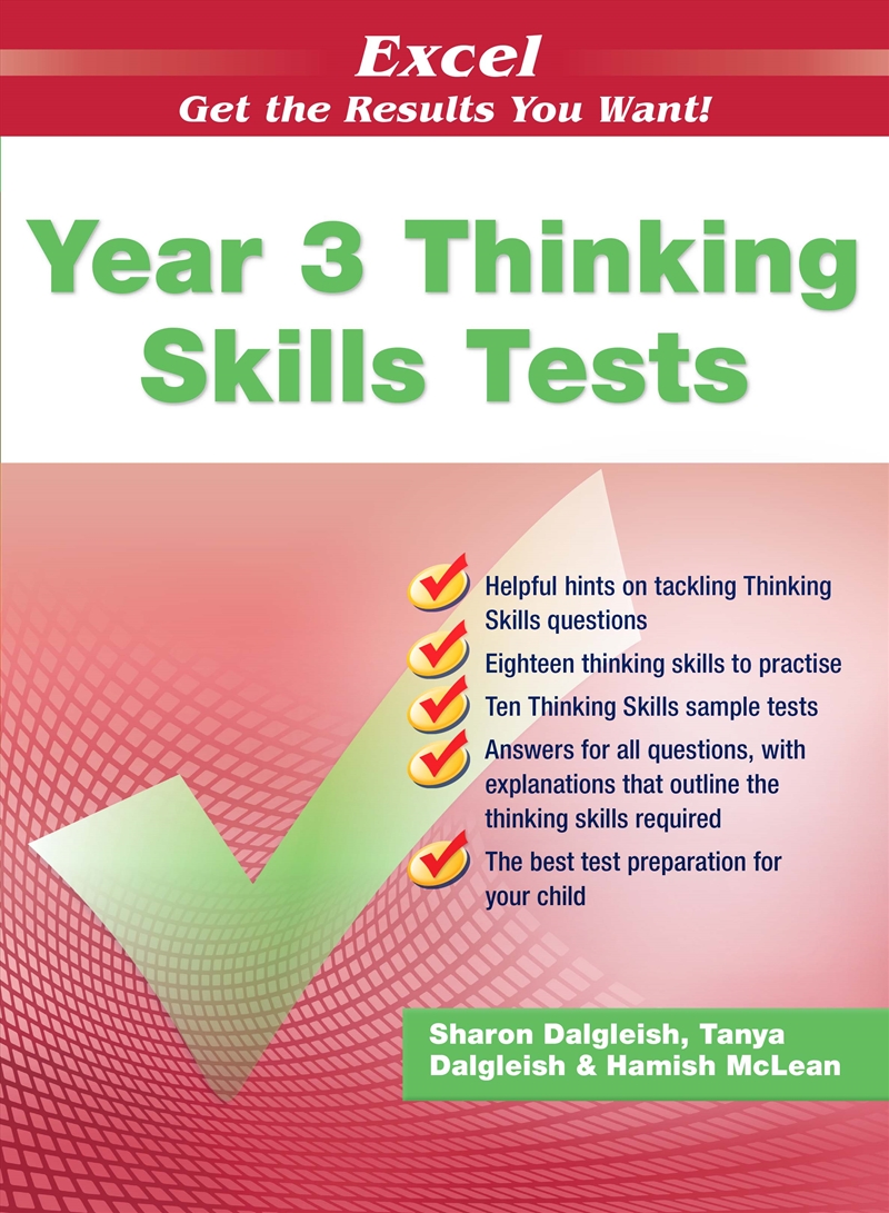 Excel Thinking Skills Tests Year 3 (Updated Edition)/Product Detail/Reading