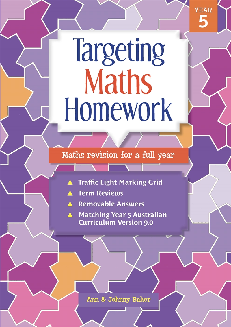 Targeting Maths Homework Year 5/Product Detail/Maths