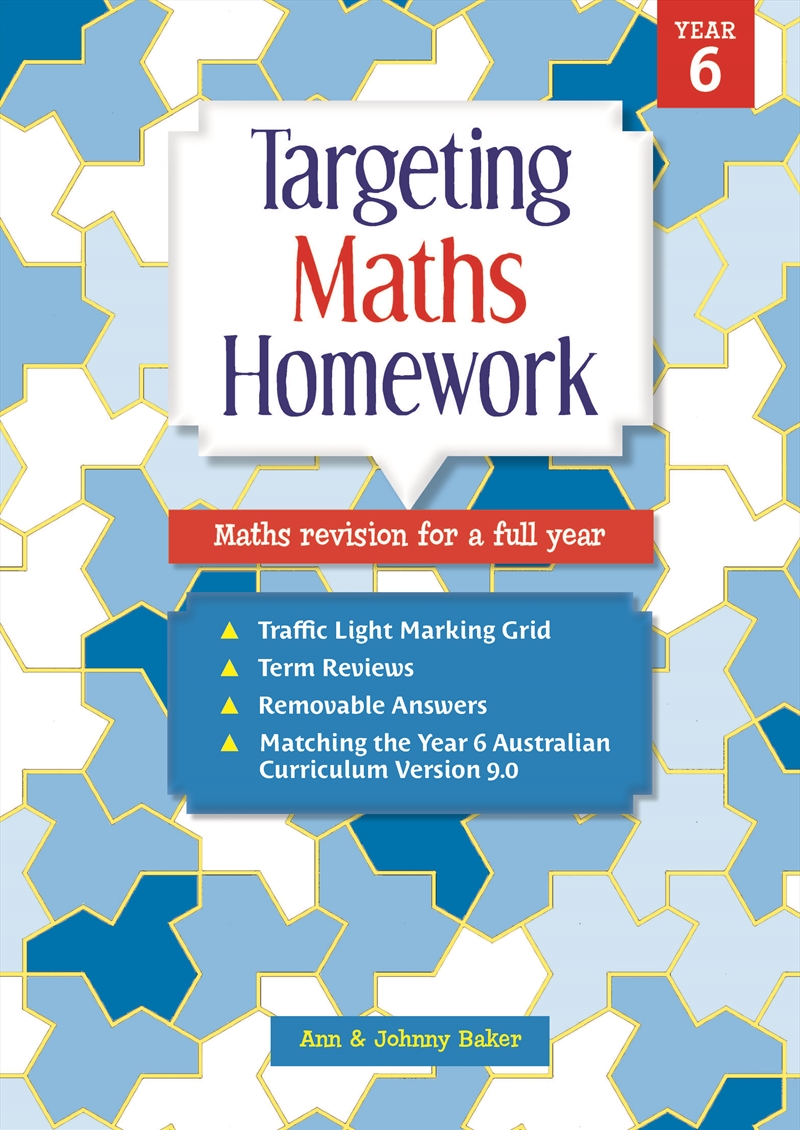 Targeting Maths Homework Year 6/Product Detail/Maths