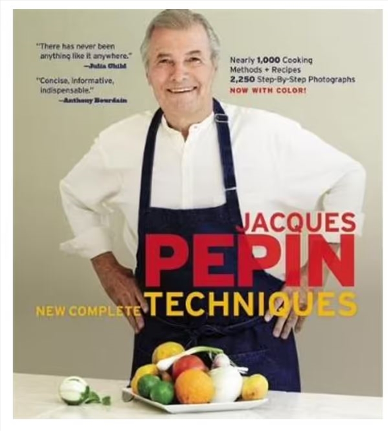 Jacques Pepin New Complete Techniques/Product Detail/Recipes, Food & Drink