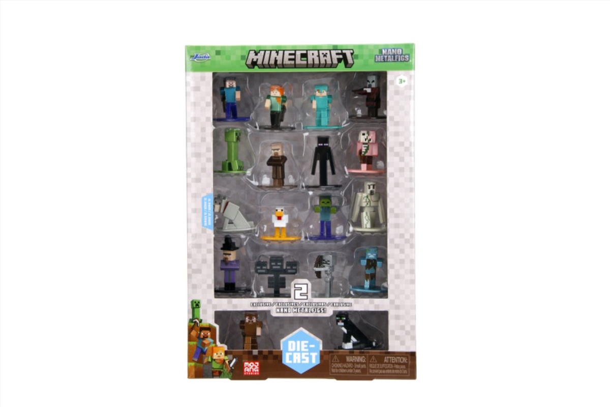 Minecraft - Nano MetalFig Exclusive 18-Pack/Product Detail/Figurines