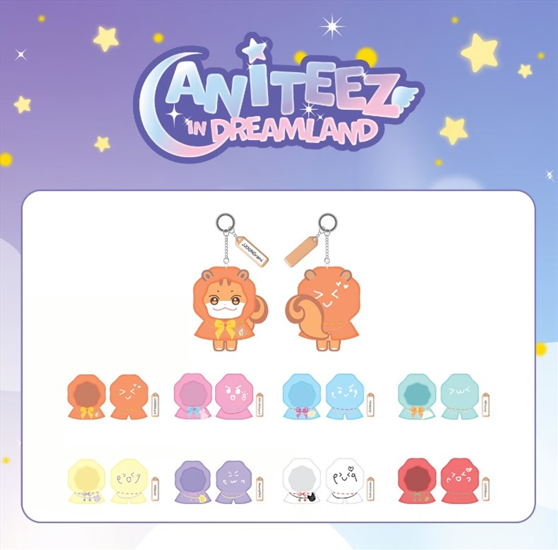 Ateez - Aniteez In The Dreamland Official Md Keyring Outfit (Wish Cloak) Bbyongming/Product Detail/KPOP Merch