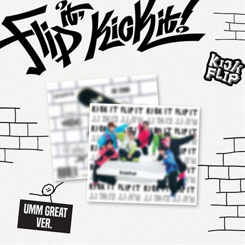 Kickflip - 1st Mini Album [Flip It, Kick It!] (Umm Great Ver.)/Product Detail/World