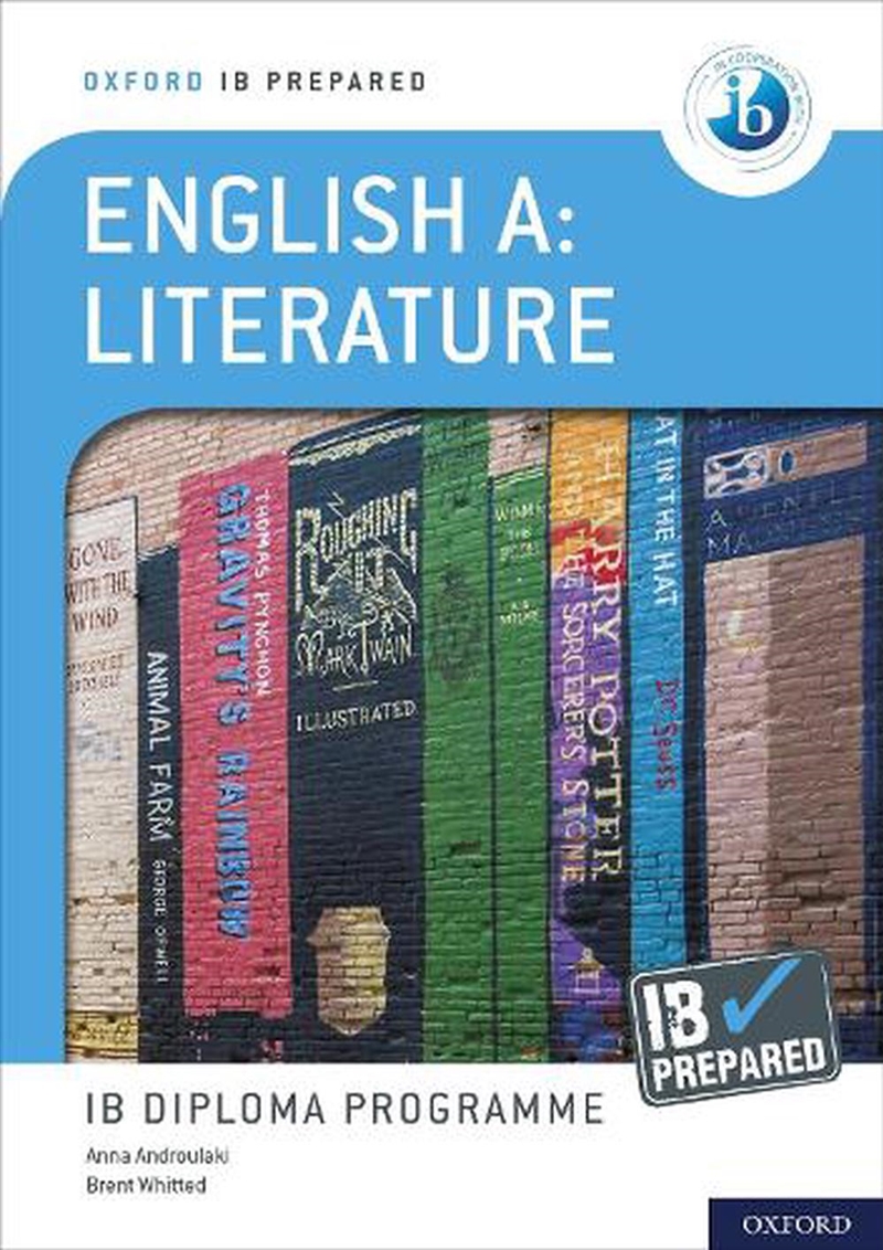Oxford Ib Diploma Programme - Ib Prepared - English A Literature/Product Detail/English