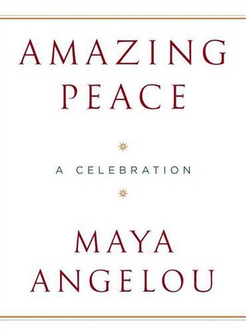Amazing Peace  - A Christmas Poem/Product Detail/Poetry