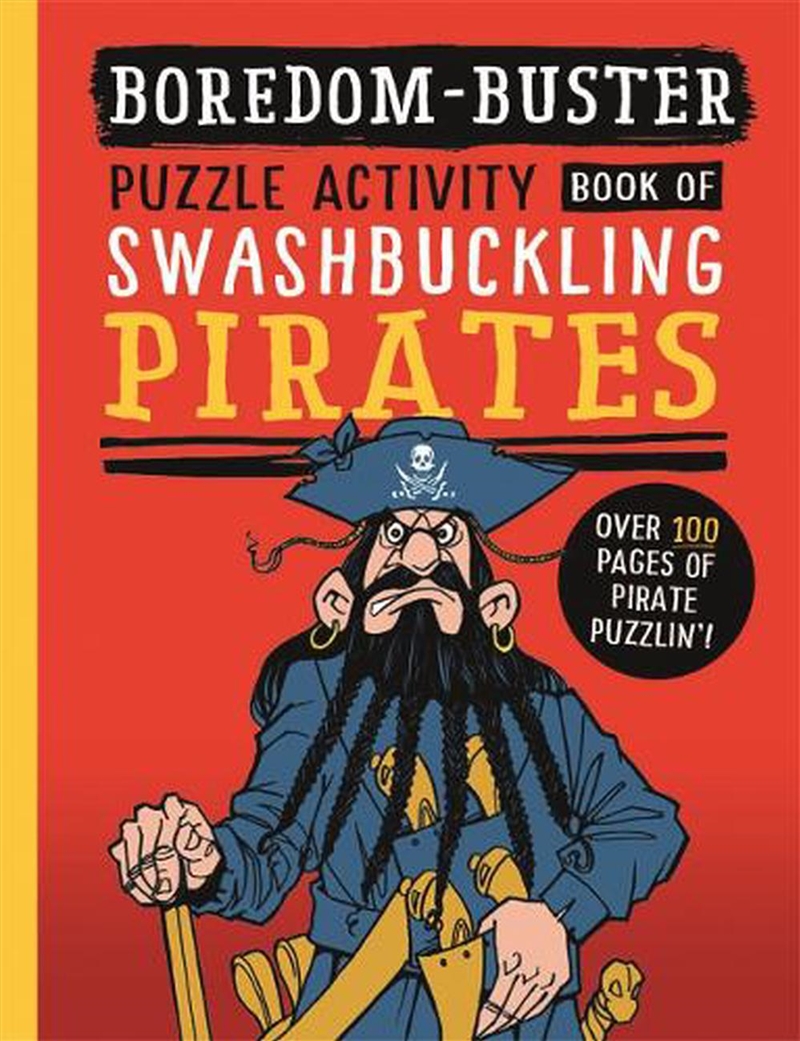 Boredom Buster - A Puzzle Activity Book Of Swashbuckling Pirates/Product Detail/Kids Activity Books
