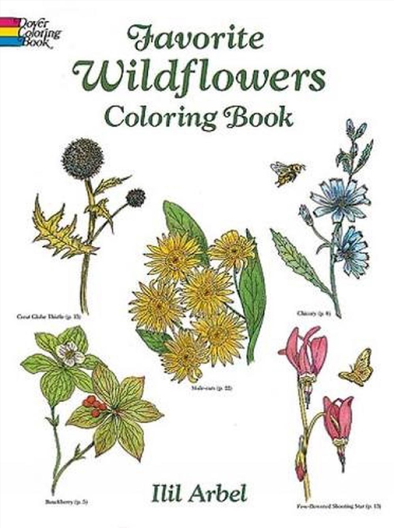 Favourite Wildflowers Colouring Book/Product Detail/Kids Activity Books
