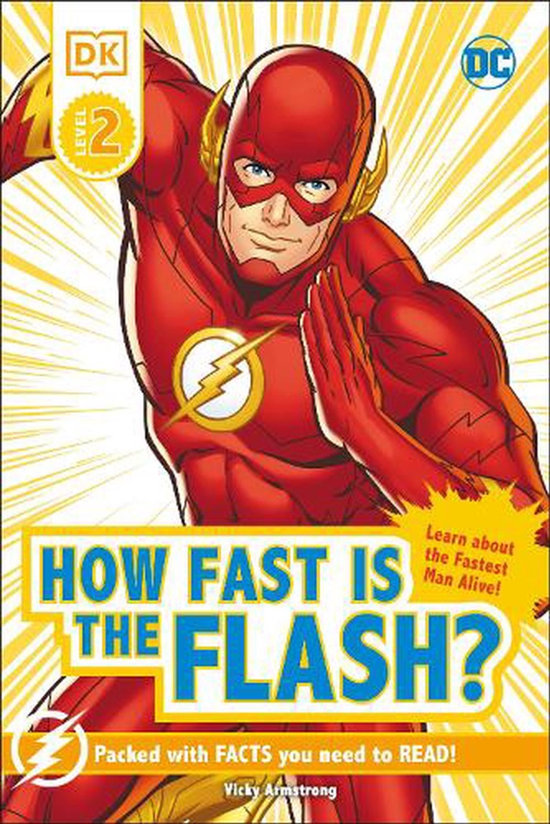 Dc How Fast Is The Flash? Reader Level 2/Product Detail/Early Childhood Fiction Books
