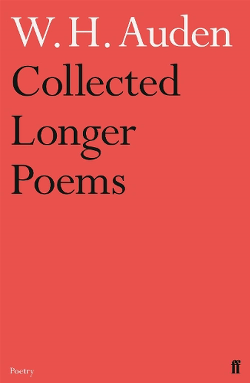 Collected Longer Poems/Product Detail/Poetry
