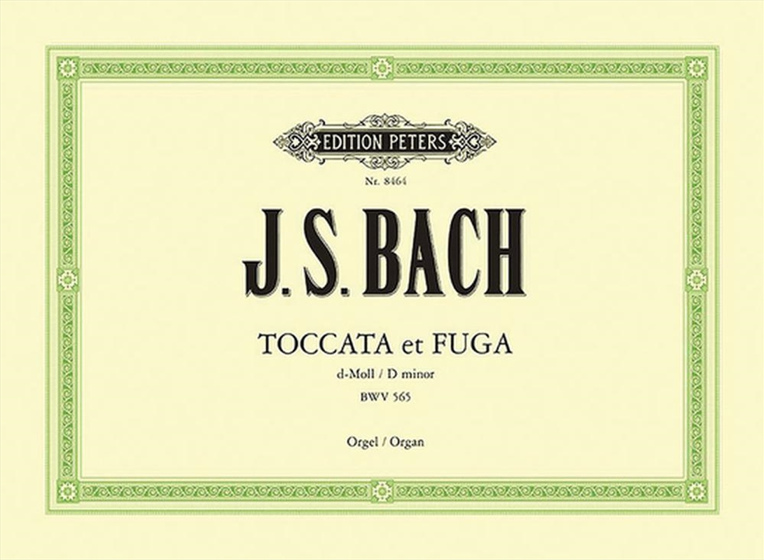 Toccata And Fugue In D Minor Bwv 565 For Organ/Product Detail/Arts & Entertainment
