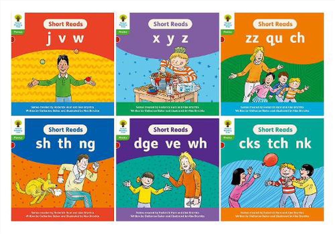 Oxford Reading Tree - Floppy'S Phonics Decoding Practice - Oxford Level 2 - Mixed Pack Of 6/Product Detail/English