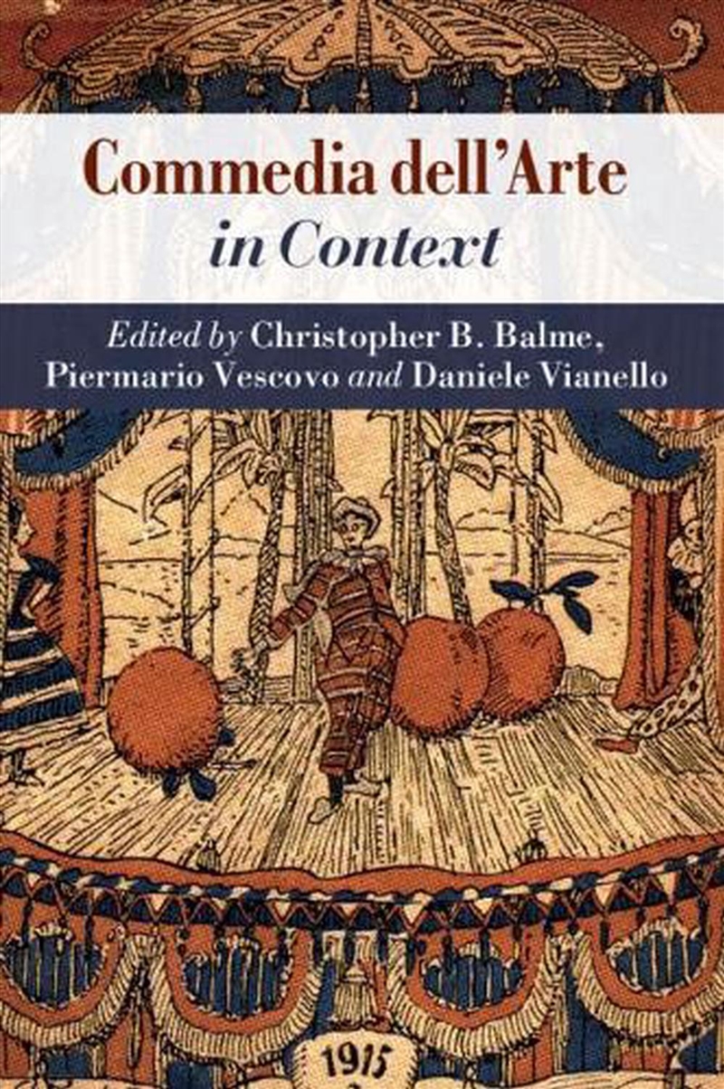 Commedia Dell'Arte In Context/Product Detail/Arts & Entertainment