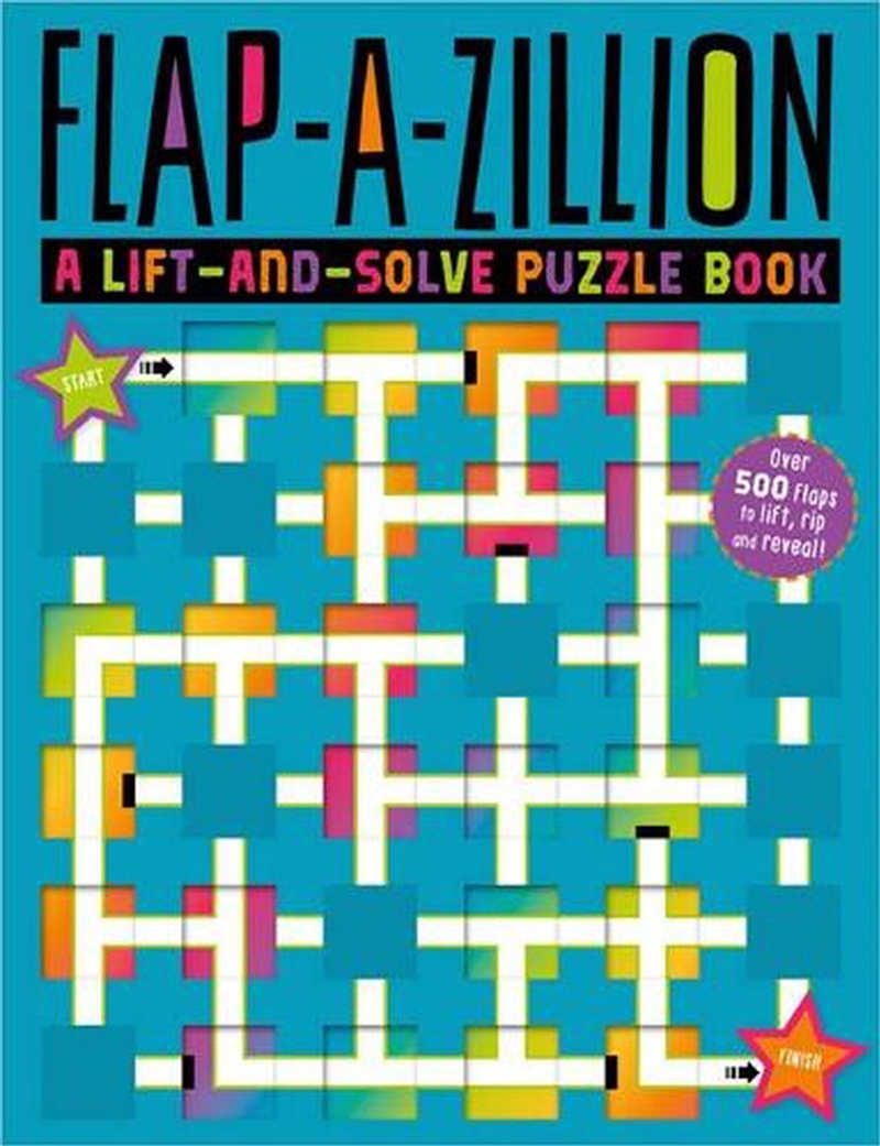 Flap-A-Zillion Puzzle Book/Product Detail/Kids Activity Books