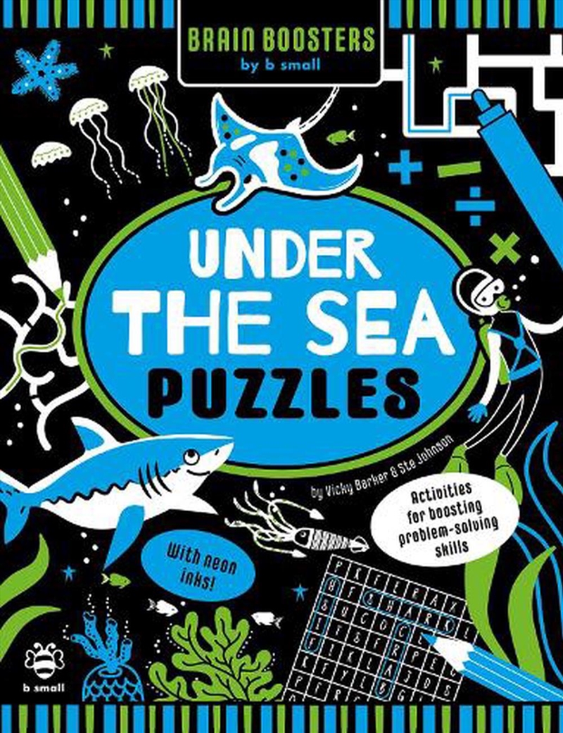 Under The Sea Puzzles  - Activities For Boosting Problem-Solving Skills/Product Detail/Kids Activity Books