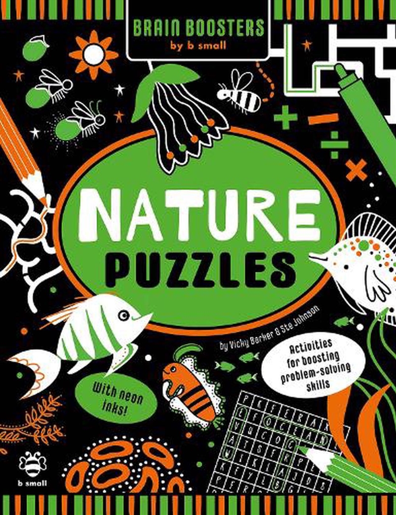 Nature Puzzles  - Activities For Boosting Problem-Solving Skills/Product Detail/Kids Activity Books