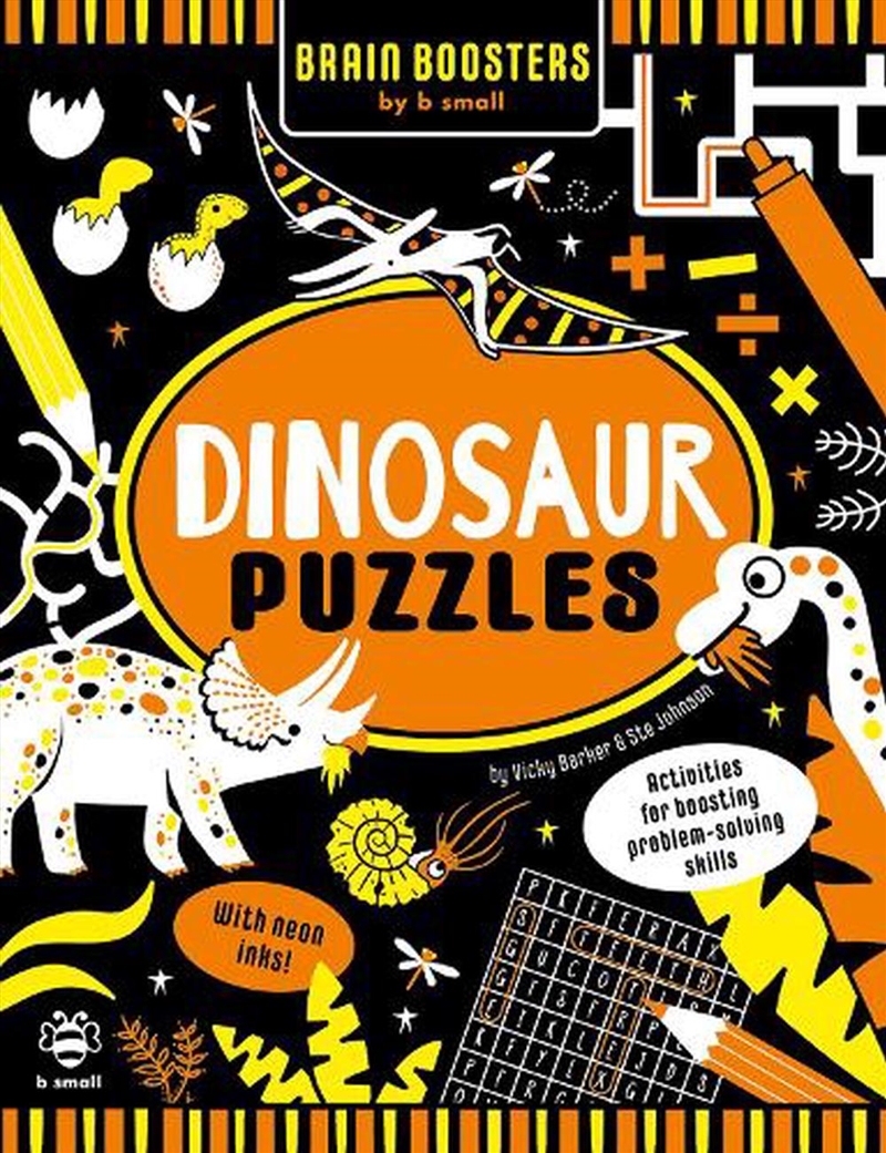 Dinosaur Puzzles  - Activities For Boosting Problem-Solving Skills/Product Detail/Kids Activity Books