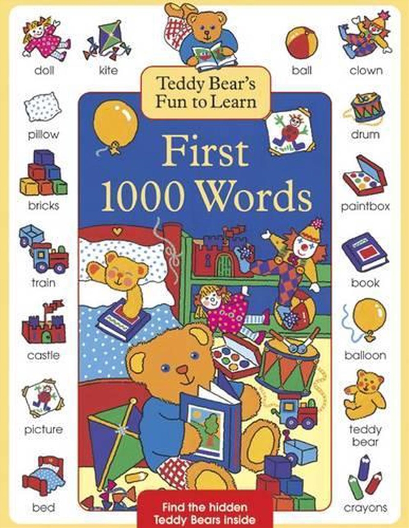 Teddy Bear'S Fun To Learn First 1000 Words/Product Detail/Early Childhood Fiction Books