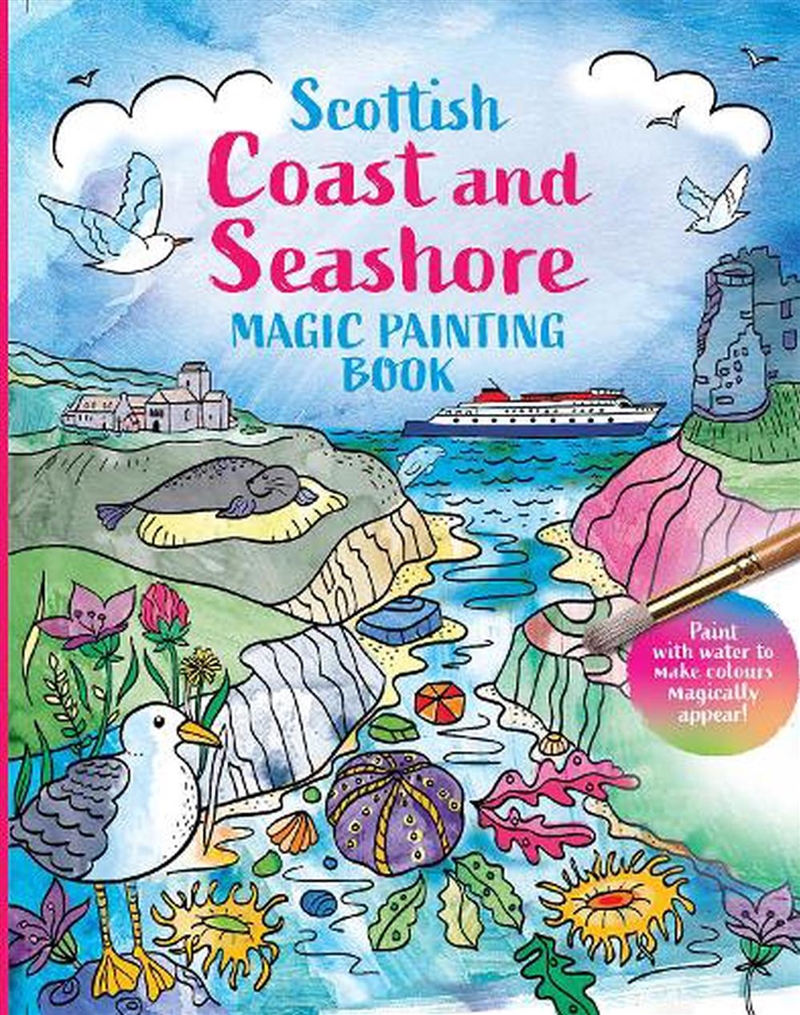 Scottish Coast And Seashore: Magic Painting Book/Product Detail/Kids Activity Books