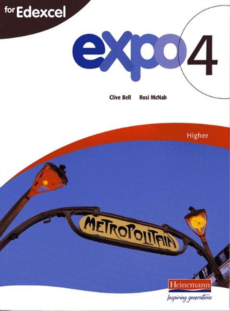 Expo 4 For Edexcel Higher Student Book/Product Detail/Language & Linguistics