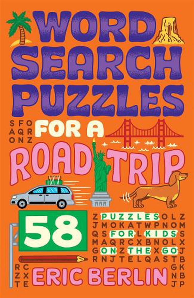 Word Search Puzzles For A Road Trip : 58 Puzzles For Kids On The Go/Product Detail/Kids Activity Books