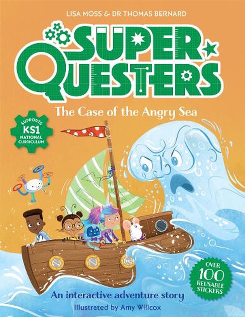 Superquesters: The Case Of The Angry Sea/Product Detail/Children