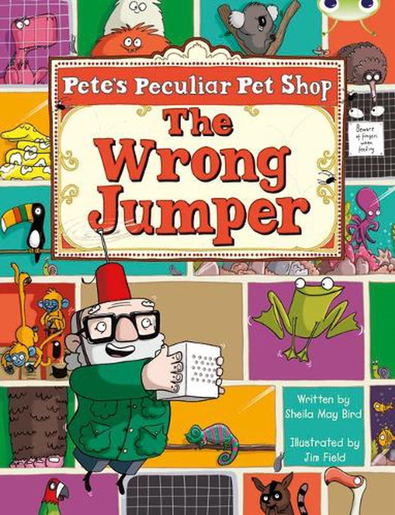 Bug Club Guided Fiction Year Two Purple A Pete'S Peculiar Pet Shop: The Wrong Jumper/Product Detail/Early Childhood Fiction Books
