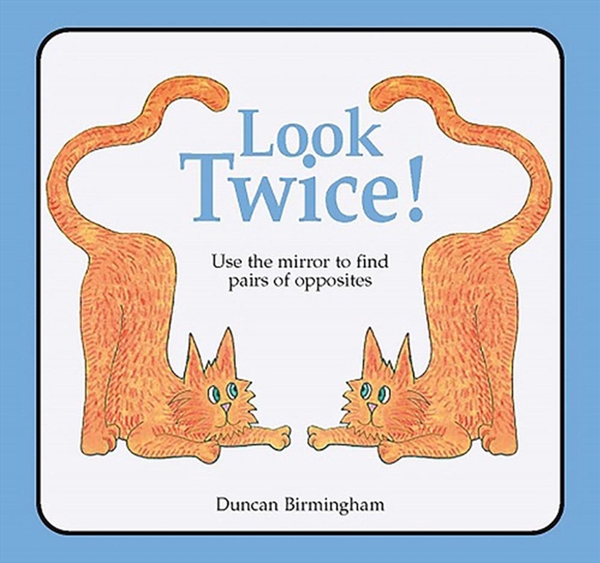 Look Twice : Use The Mirror To Find Pairs Of Opposites/Product Detail/Kids Activity Books
