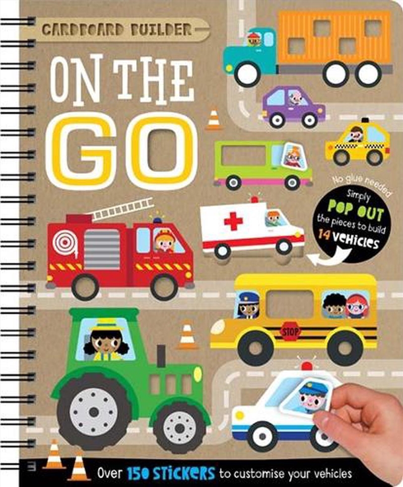 Cardboard Builder On The Go/Product Detail/Kids Activity Books