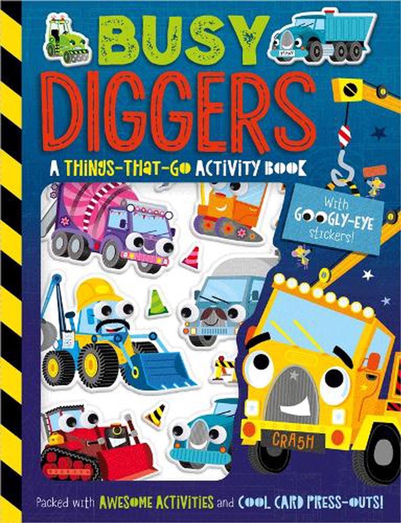 Busy Diggers/Product Detail/Kids Activity Books