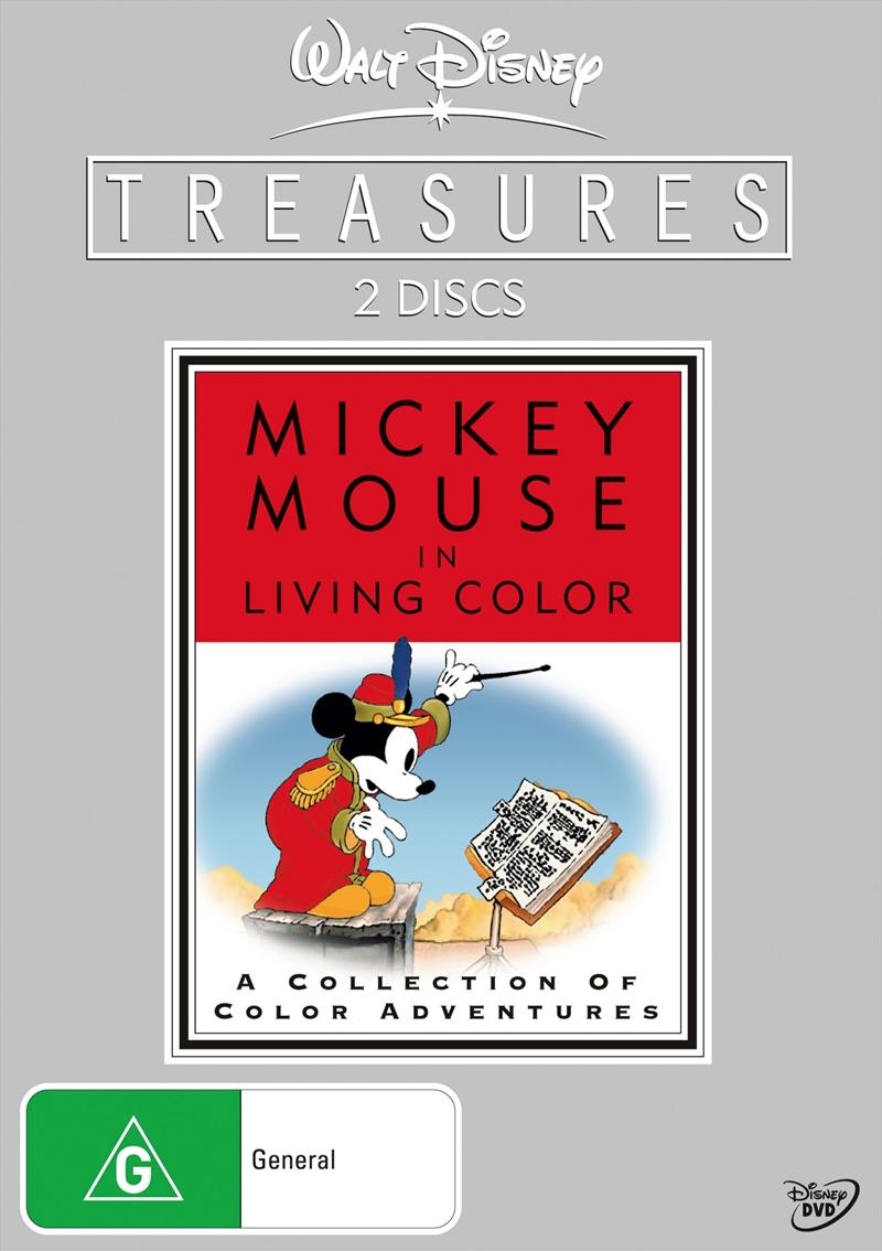Mickey Mouse In Living Colour; V1/Product Detail/Disney