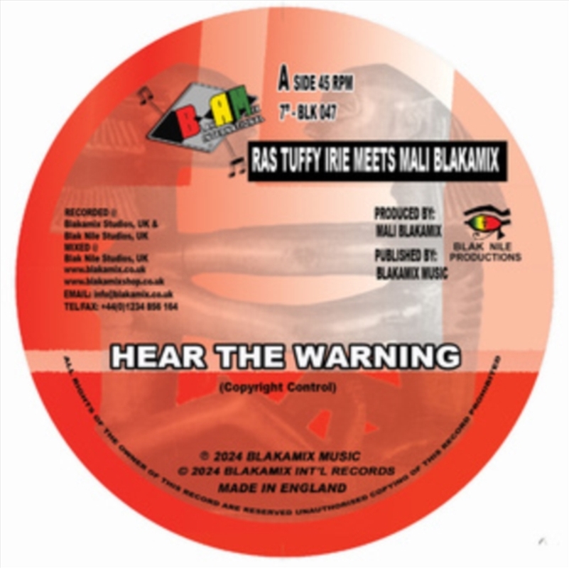 Hear The Warning / Dub Warning/Product Detail/Reggae