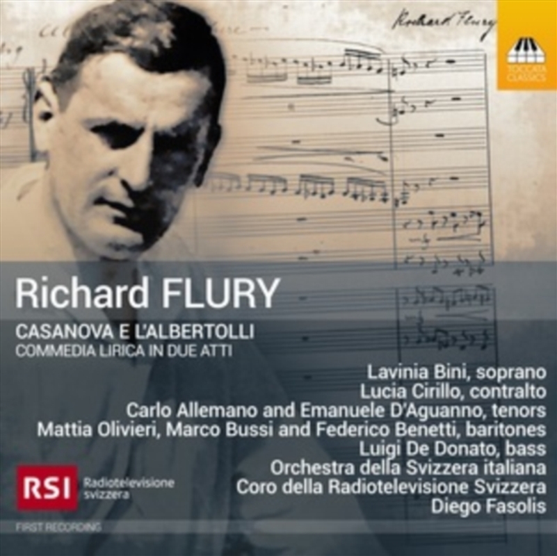 Richard Flury: Casanova E Lalbertolli/Product Detail/Classical