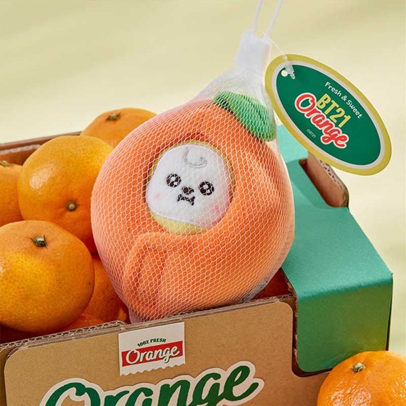 Bt21 - Orange Party Official Md Baby Doll Keyring Chimmy/Product Detail/KPOP Merch