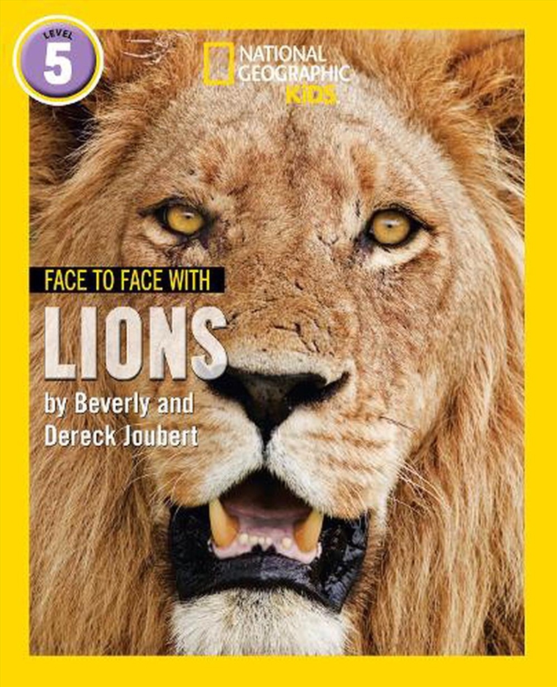 Face To Face With Lions : Level 5/Product Detail/Kids Educational